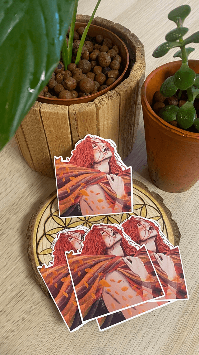 Sticker "Elégance automnale"