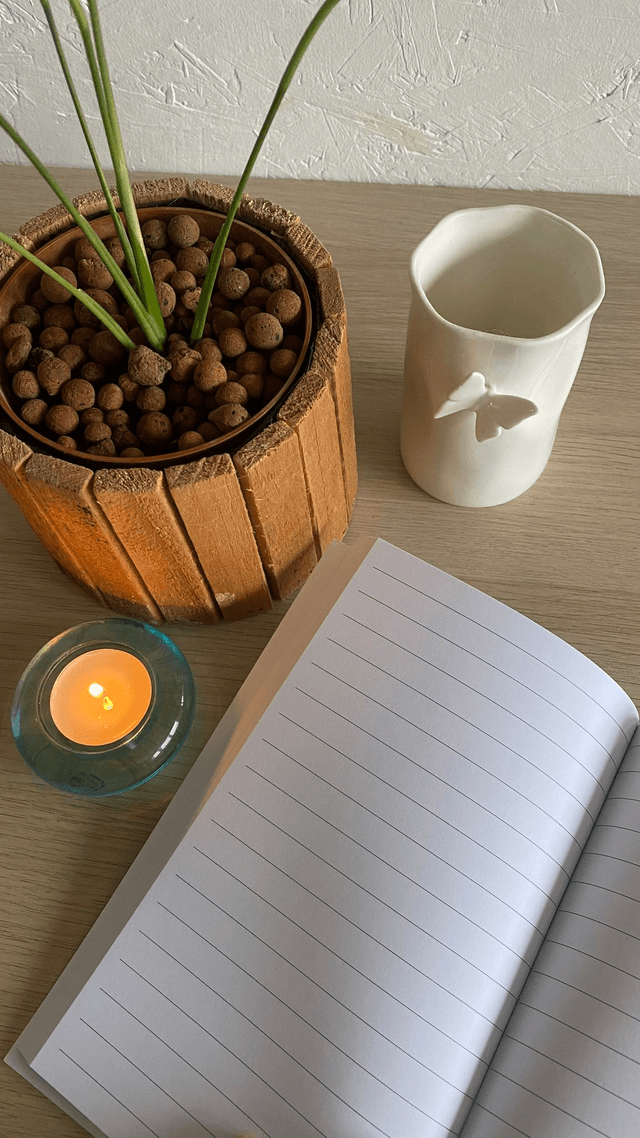 Carnet de notes illustré - "Luminescente"