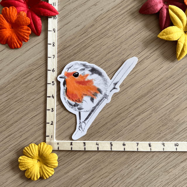 Sticker "Rouge gorge" II