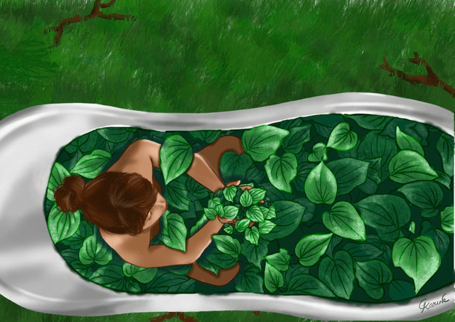 Bain de forêt