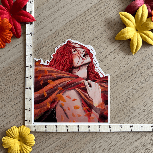Sticker "Elégance automnale"