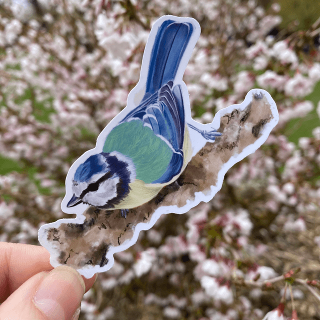 Sticker &quot;Mésange&quot; II